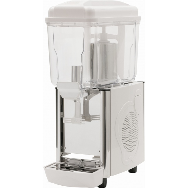 DOZATOR BAUTURI RACORITOARE CU SISTEM DE RACIRE SARO COROLLA 1W 398-1003, CAPACITATE 12 L, TEMPERATURA + 3 / + 8 ° C, ALB