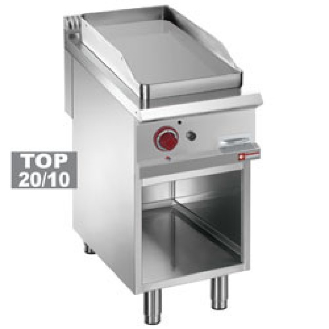 Friteuza profesionala cu gaz DIAMOND G9/PLA4,modul 1/2, dulap deschis