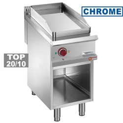 Blat profesionala electric DIAMOND E9/PLCA4,neted, cromat, modul 1/2, dulap deschis