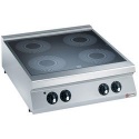 Aragaz profesional DIAMOND E22/4VC8T-N,electric,vitro-ceramic
