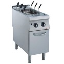Masina de gatit pe gaz DIAMOND G22/CPA4-N,pentru paste,bazin GN 1/1,dulap