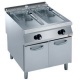 Friteuza profesionala DIAMOND G22/F30A8-N,gaz,2 chiuveta in "Y",15 L,arzatoare exterioare, pe tren de rulare Friteuza profesionala DIAMOND G22/F30A8-N,gaz,2 chiuveta in "Y",15 L,arzatoare exterioare, pe tren de rulare