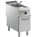 Friteuza profesionala DIAMOND E22/F15A4-N,electrica,2 chiuvete in "Y",15 L,arzatoare exterioare, pe tren de rulare