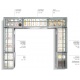 Vitrina frigorifica Forcar G-ER200GSS, capacitate 130 l, refrigerare statica, temperatura +2°C / +8°C, argintie