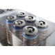 Vitrina frigorifica Forcar G-ER200GSS, capacitate 130 l, refrigerare statica, temperatura +2°C / +8°C, argintie
