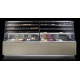 Vitrina frigorifica Forcar G-ER200GSS, capacitate 130 l, refrigerare statica, temperatura +2°C / +8°C, argintie