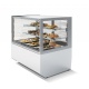 Vitrina frigorifica cofetarie ISA Metro ST, HxL 117x100cm, capacitate 523 lt, unitate condensare inclusa cu aer, -1+5°C