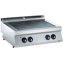 Aragaz profesional DIAMOND E17/4VC8T-230/3--N,electric,vitroceramica, 4 zone