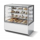 Vitrina frigorifica de expunere cofetarie ISA Metro ST RV/TN, HxL 135x100cm, unitate condensare inclusa cu aer, -1/+5 °C