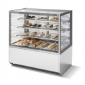 Vitrina calda de expunere ISA Metro ST TCS, HxL 135x100cm, unitate condensare inclusa cu aer, +14+16°C