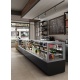 Vitrina frigorifica Forcar G-ER200GSS, capacitate 130 l, refrigerare statica, temperatura +2°C / +8°C, argintie