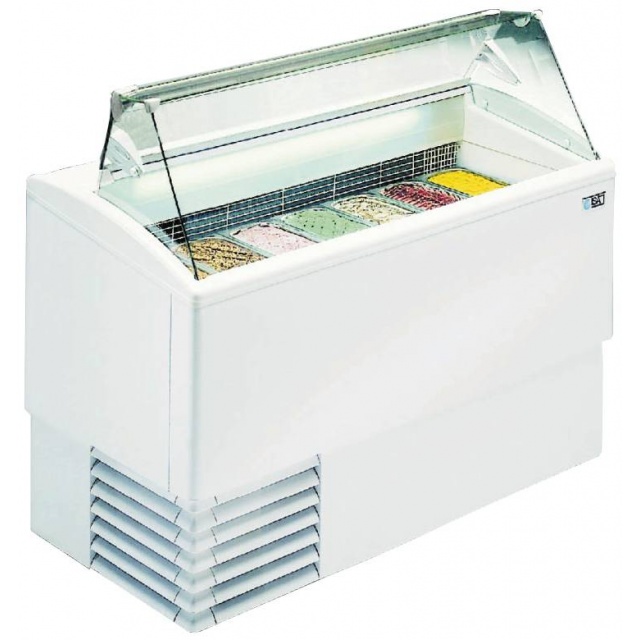 Vitrina frigorifica gelaterie ISA Isetta ST 4, lungime 170, cu unitate condensare cu aer, temperatura -20/+2°C