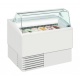 Vitrina frigorifica Forcar G-ER200GSS, capacitate 130 l, refrigerare statica, temperatura +2°C / +8°C, argintie