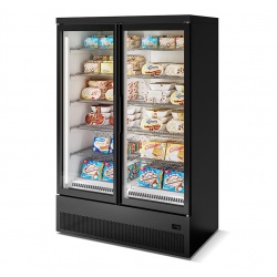 Vitrina frigorifica orizontala pentru market ISA Kos RV TB/TN, HxL 94x150cm, cu unitate condensare inclusa cu aer, -18+10°C