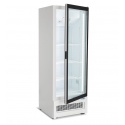Vitrina frigorifica Forcar G-ER200GSS, capacitate 130 l, refrigerare statica, temperatura +2°C / +8°C, argintie