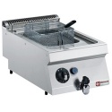 Friteuza DIAMOND G17/F74T-N,gaz, bazin in "Y" 7 litri, arzatoare exterioare