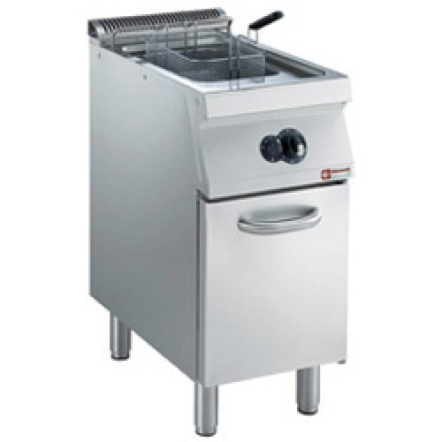Friteuza DIAMOND G17/F15A4-AGA ,gaz, lavoar in "Y" 15 litri, arzatoare externe, la bord-AGA