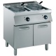 Friteuza DIAMOND E17/F30A8-N,electrică, în "Y" 2x 15 litri, elemente exterioare,dulap