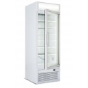 Vitrina frigorifica ISA Tornado RV TB cu caseta luminoasa, HxL 196x50cm, unitate condensare inclusa, temperatura -18 -16 °C, alb