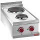 Aragaz profesional DIAMOND E7/2P4T,electric,2 plite