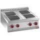 Aragaz profesional DIAMOND E7/4PQ7T,electric,4 plite patrate Aragaz profesional DIAMOND E7/4PQ7T,electric,4 plite patrate