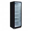Vitrina frigorifica Forcar G-ER200GSS, capacitate 130 l, refrigerare statica, temperatura +2°C / +8°C, argintie