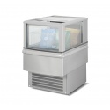 Vitrina frigorifica expunere ISA Expo TB, HxL 87x56cm, unitate condensare inclusa aer, temperatura -18 -16 °C, gri