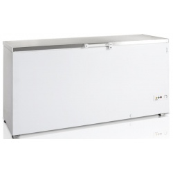 Lada frigorifica Tefcold FR605S cu capac din otel temperatura -24 to -14°C alb