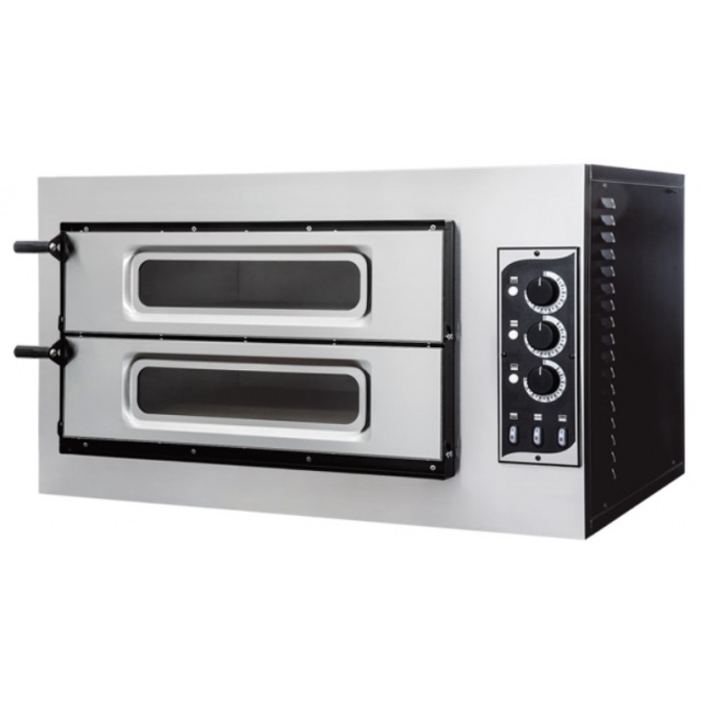 Cuptor electric PIZZA PRISMAFOOD BASIC 2/50 GLASS 3T Otel inoxidabil