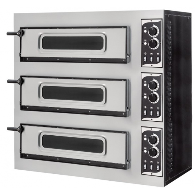Cuptor electric PIZZA PRISMAFOOD BASIC 3/50 GLASS 6T Otel inoxidabil