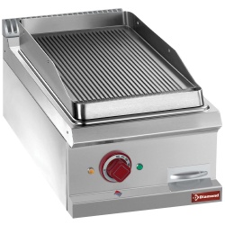 Masina de gatit DIAMOND E7/PR4T,electrica,cu nervuri, modul 1/2