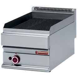 Gratar profesional DIAMOND G65/GGF4T,fonta,gril cu abur pe gaz
