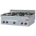 Aragaz profesional DIAMOND G60/5F9T,gaz,5 arzatoare