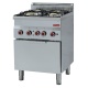 Aragaz profesional DIAMOND G60/4BFEV6,gaz,4 arzatoare si cuptor electric cu convectie GN 2/3 Aragaz profesional DIAMOND G60/4BFEV6,gaz,4 arzatoare si cuptor electric cu convectie GN 2/3