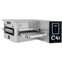 Cuptor transportor pe gaz cu banda TUNNEL C40 GAS Otel inoxidabil