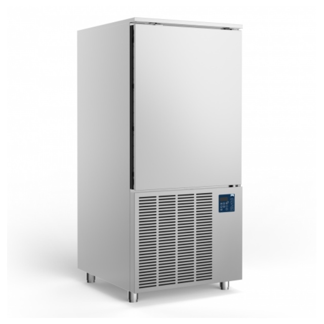 Vitrina frigorifica Cool Wise DC 368, capacitate 300 L, 1 zona de temperatura +1° ~ +10°C, negru