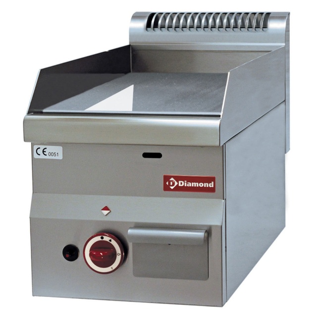 Masina de gatit DIAMOND G60/PLCD3T,gaz,placa neteda,crom