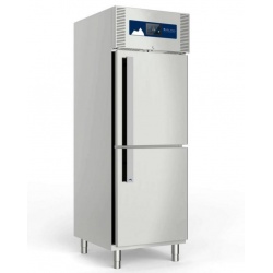 Congelator profesional Polaris Master M72BT cu unitate condensare, 2 usi, display touch, 700 litri, temperatura -25° -15°C, inox