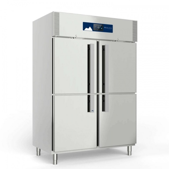 Vitrina frigorifica Cool Wise DC 368, capacitate 300 L, 1 zona de temperatura +1° ~ +10°C, negru