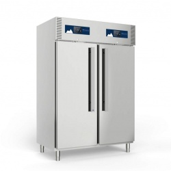Combina frigorifica profesionala Polaris Master M70/70TNN BT cu unitate condensare, 2 usi, 1400 litri, -2°+8°C/ -25°-15°C, inox