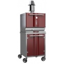 Cuptor pe carbuni KOPA K400S/400SW 90-100 portii/h 800 x 600 x 650 mm & 800 x 900 x 640 mm Inox