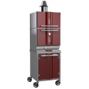 Cuptor pe carbuni KOPA K400SC/400SWC 90-100 portii/h 712 x 697 x 2406 mm Inox
