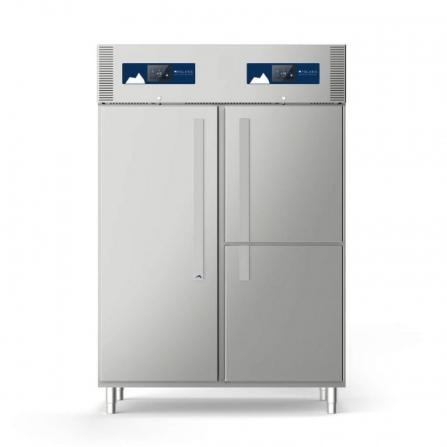 Vitrina frigorifica Cool Wise DC 368, capacitate 300 L, 1 zona de temperatura +1° ~ +10°C, negru