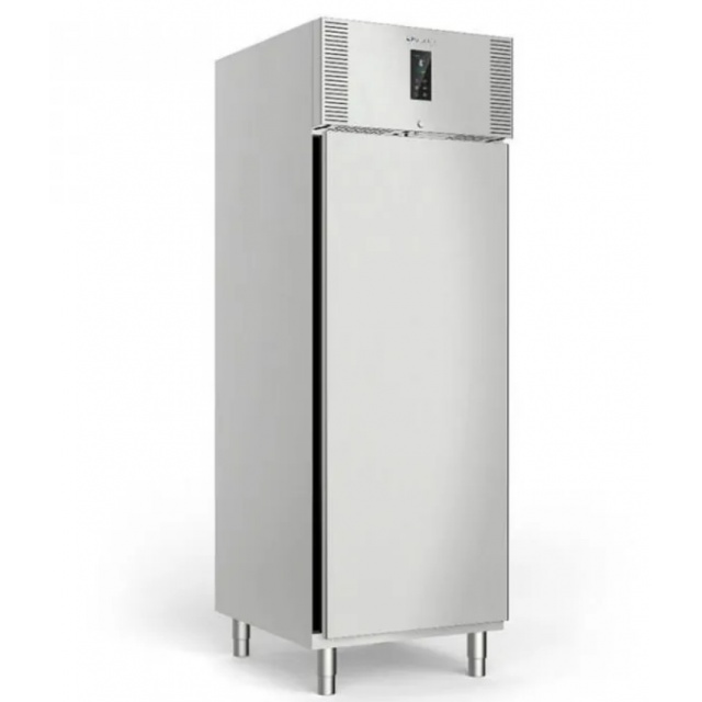 Vitrina frigorifica Cool Wise DC 368, capacitate 300 L, 1 zona de temperatura +1° ~ +10°C, negru