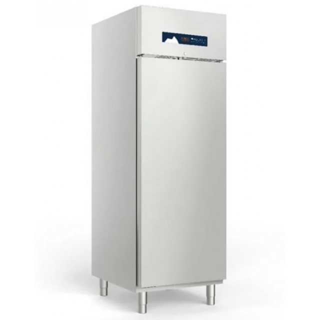 Vitrina frigorifica Cool Wise DC 368, capacitate 300 L, 1 zona de temperatura +1° ~ +10°C, negru