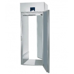 Camera frigorifica Polaris Roll In RT TN cu trecere prin, dubla deschidere, touch display, 1 carucior, temperatura -2°+8°C, inox