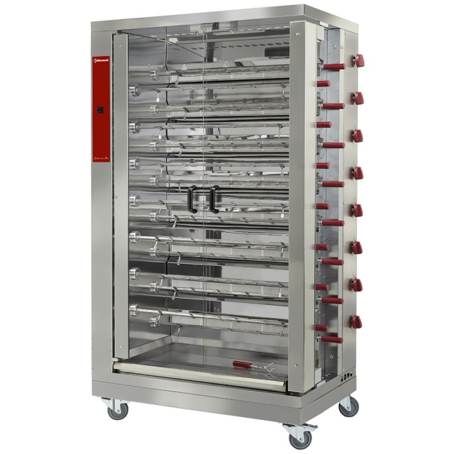 Rotisor pe gaz DIAMOND RVG/152-CM,90 pui