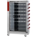 Rotisor vitroceramic DIAMOND RVE/8C-CM,48 pui