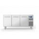 Masa rece Polaris Treco 21-03 H 660, fara unitate condensare, 256 litri, -2° +8°C, inox