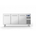 Masa rece Polaris Treco 21-03 H 760, fara unitate condensare, 279 litri, -2° +8°C, inox